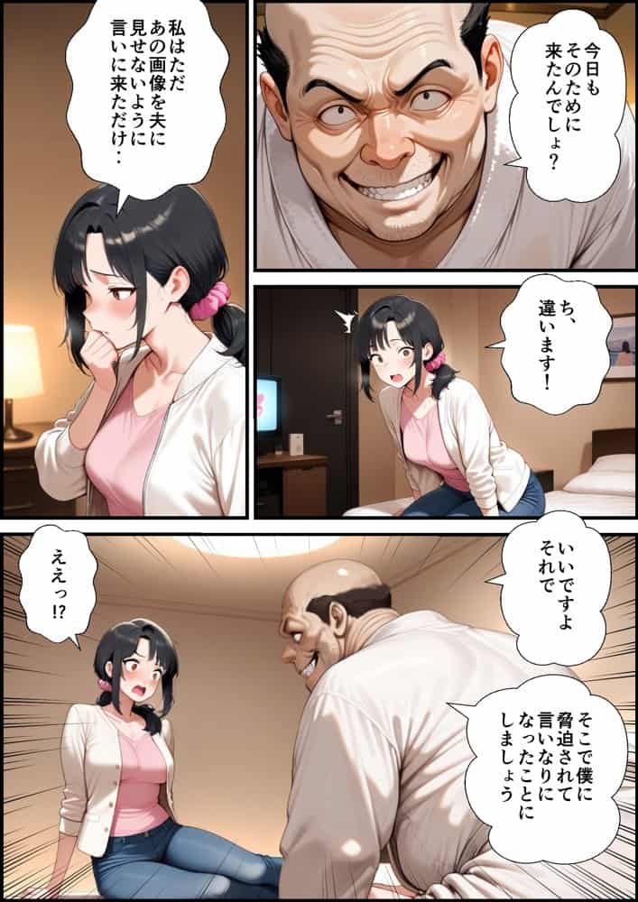 妻が毒オジにふたたび媚薬を盛られた件 hitomiエロ漫画raw(同人誌)無料サンプル画像044