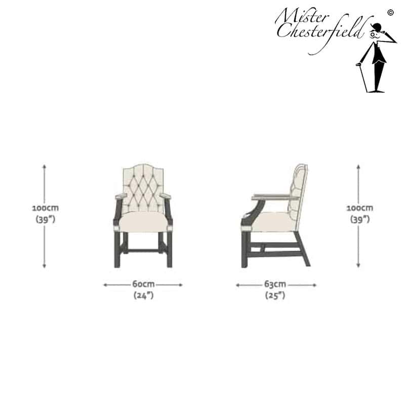 google-gainsborough-chair-Chesterfield-mister-afmetingen