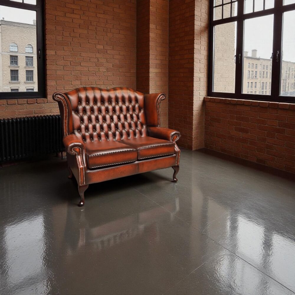 Chesterfield Bank Scroll 140cm Cushion Custom made - Afbeelding 2