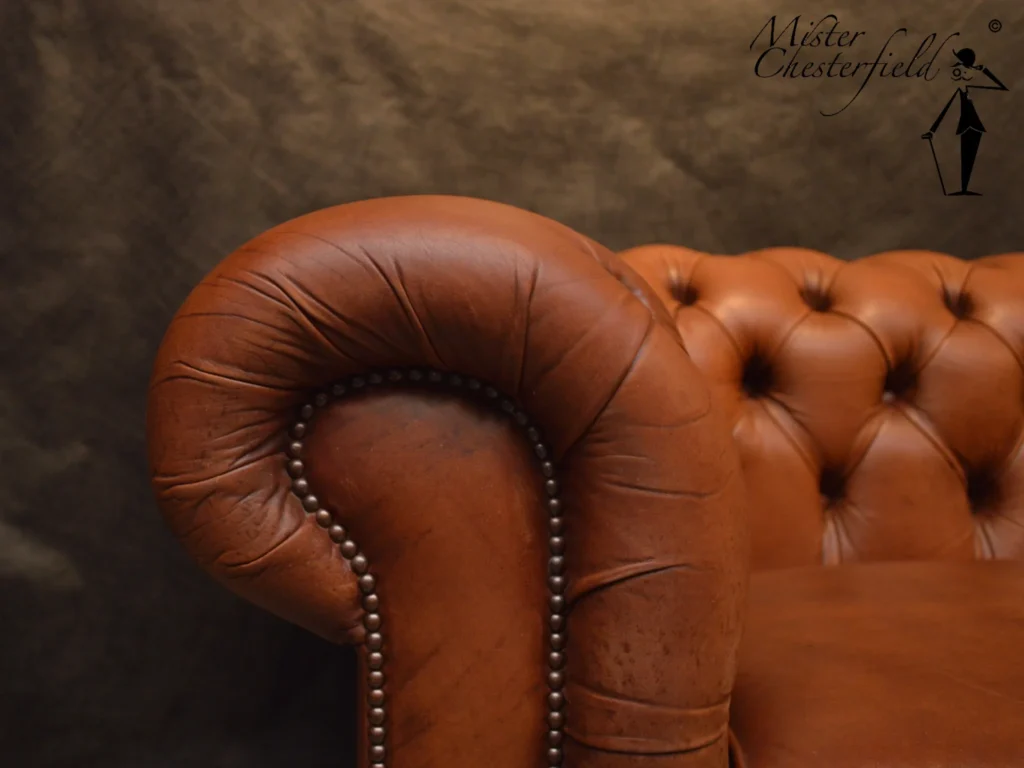 chesterfield craquelé behandelen met verf