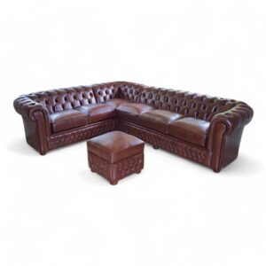 leeds chesterfield corner sofa