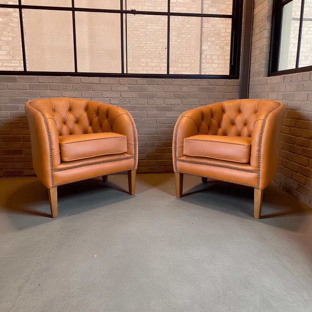 Chesterfield Fauteuil Mayfair 75cm in Custom-made - Afbeelding 2