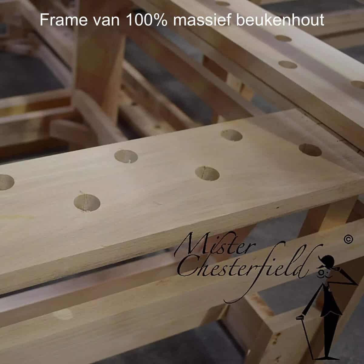 NR. 0422 Chesterfield Georgian Oxblood red Direct leverbaar - Afbeelding 5