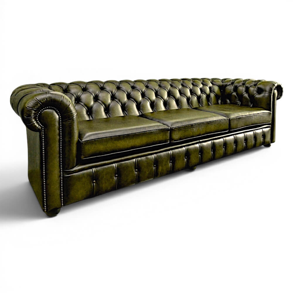 Chesterfield bank 242cm custom-made
