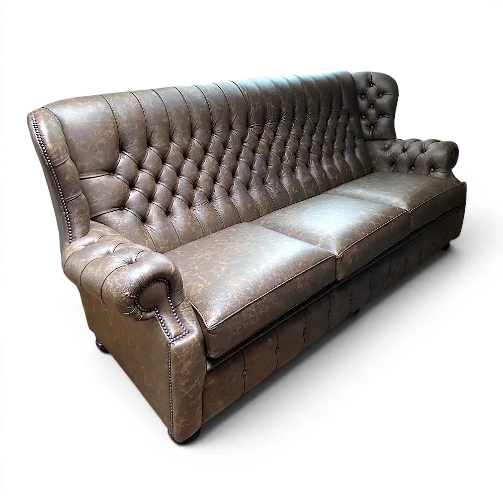 Canterbury high-back bank Custom-made