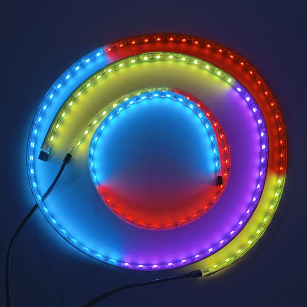 Universal Fit Dream Color Chasing Underglow Light Kit - IP68 Waterproof ...