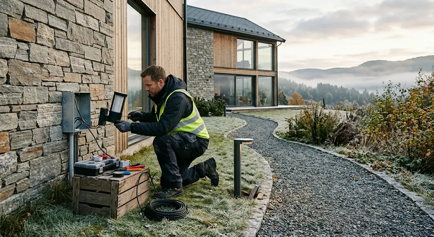 Planlegging av utendørs belysning: Skap stemning og trygghet i Telemark - Featured Image