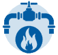 Gas Line Icon