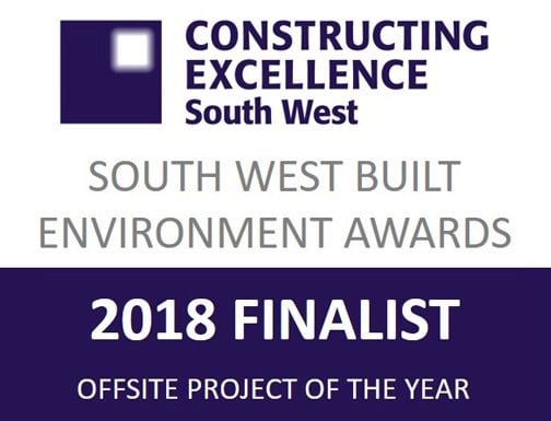 Constructing Excellence South West 2018 Finalist.