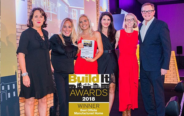 Moduloft are the Build it Awards 2018 Winner.