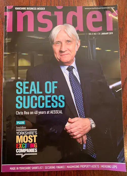 Front cover of Insider Magazine.