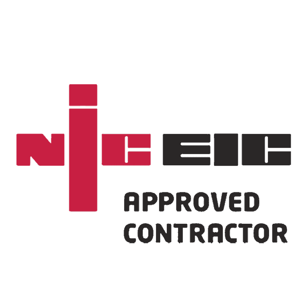 NIC EIC Approved Contractor logo.