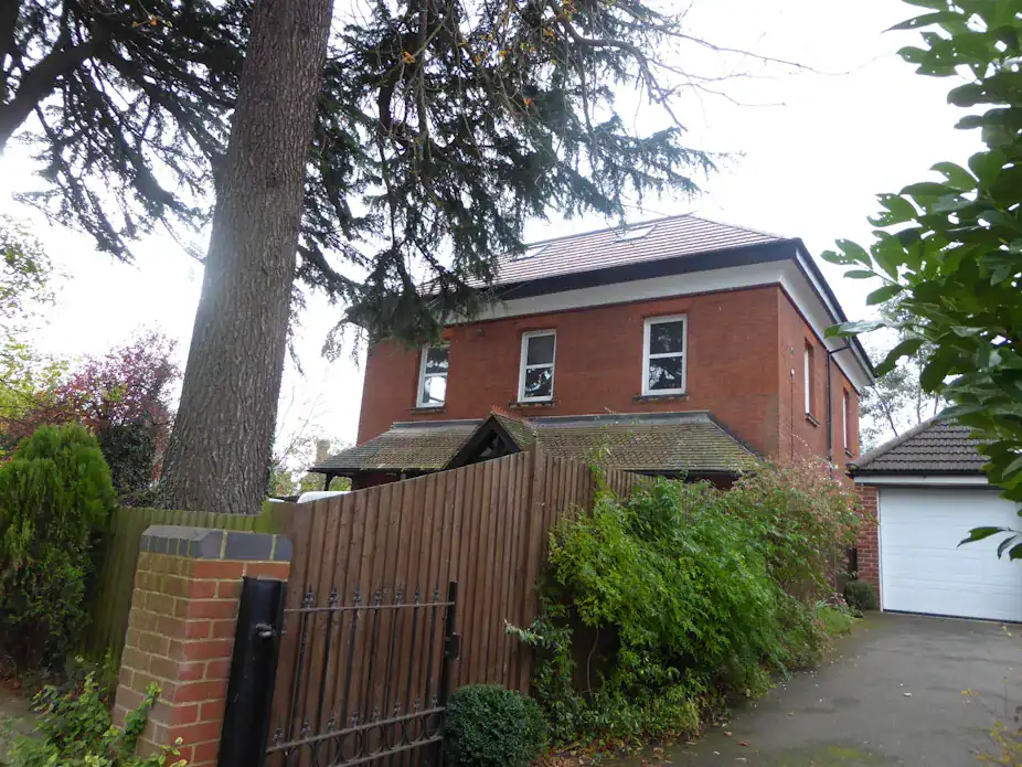 Finished loft conversion creating a self-contained flat project.