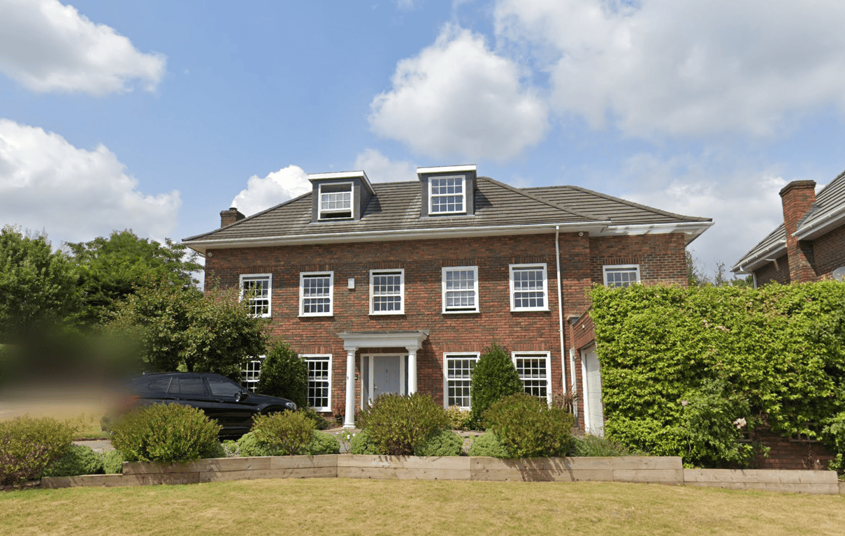 Loft conversion with front and rear dormers on a Wimbledon home