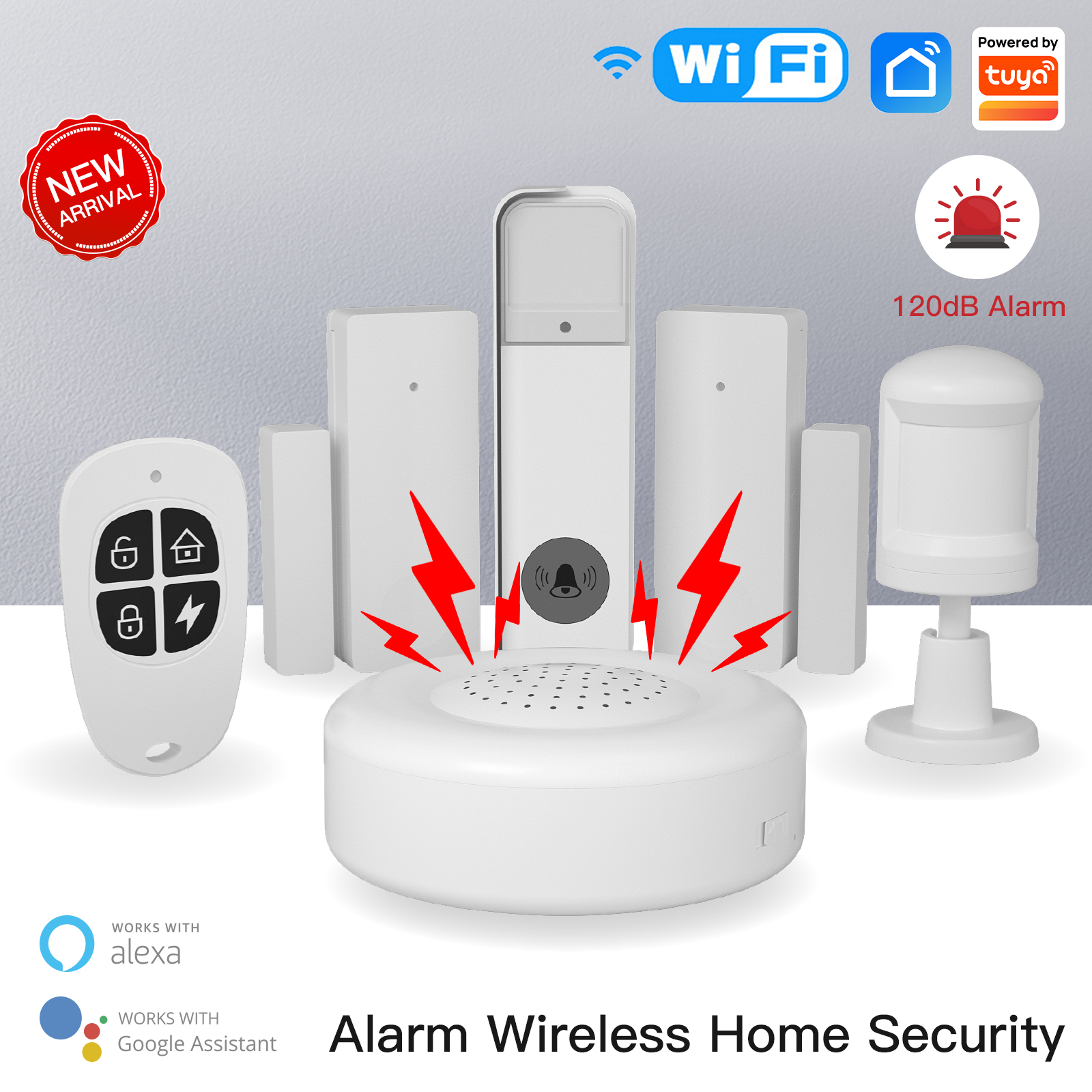 Sistema de seguridad completo WIFI