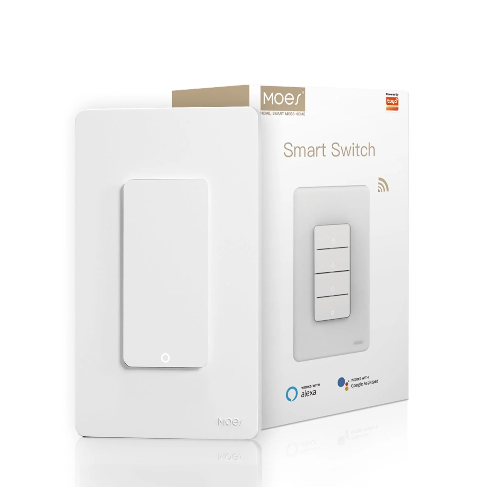 Interruptor WIFI Smart. Con Neutro. Fisico
