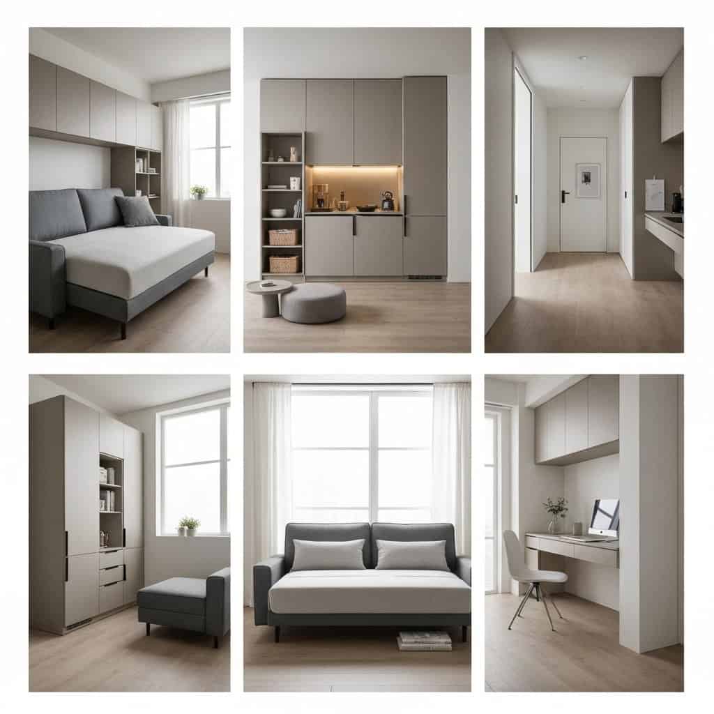 Nowoczesne rozwiązania do małych przestrzeni: maksymalna funkcjonalność