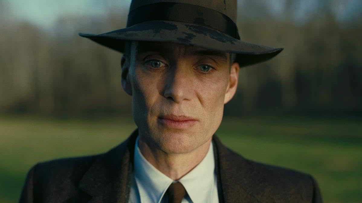 Filme Oppenheimer, disponível hoje no Prime Video.