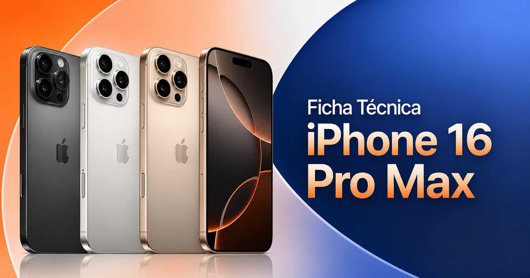 Ficha Técnica iPhone 16 Pro Max: Tudo o que Você Precisa Saber