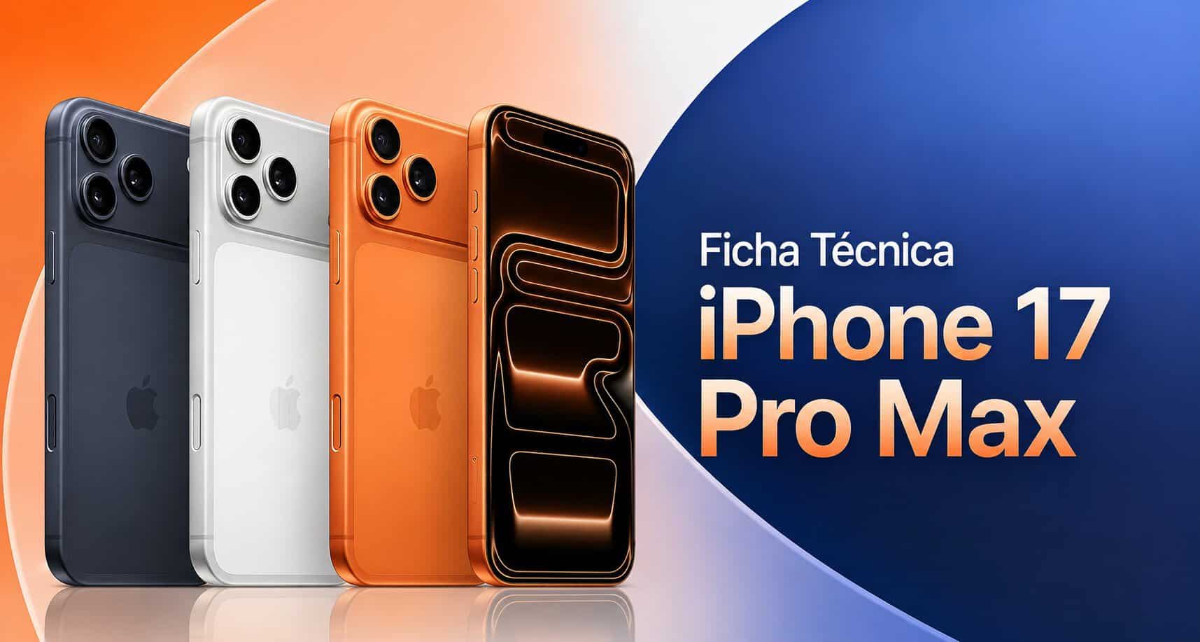 Ficha Técnica iPhone 17 Pro Max: Tudo o que Você Precisa Saber
