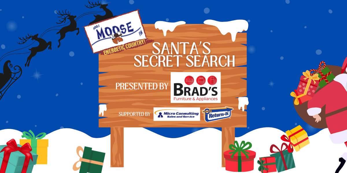 Santa’s Secret Search Presented by Brad’s Furniture & Appliances