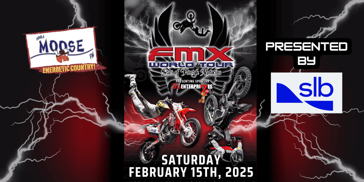 Moose FM’s FMX Giveaway Presented by SLB!