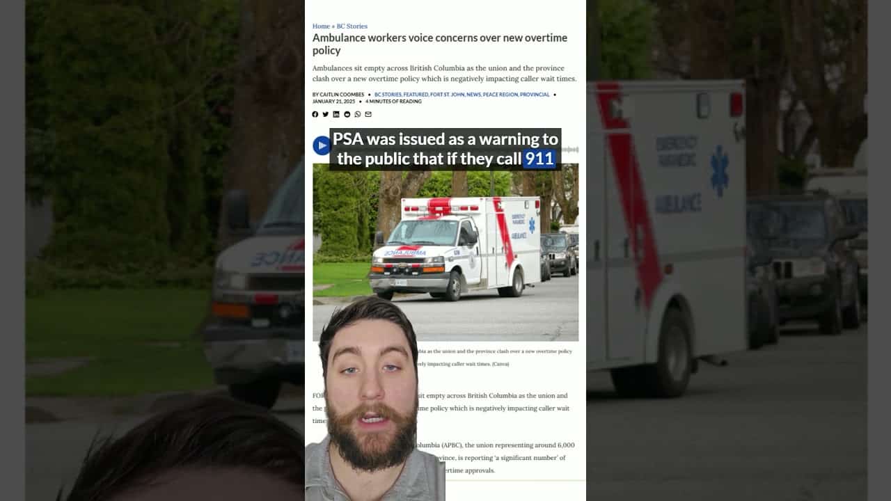 Ambulance and emergency services in Moose Media's community safety coverage.
