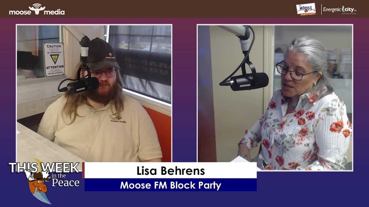 High-quality radio broadcast featuring Moose Media at Moose FM Block Party event.