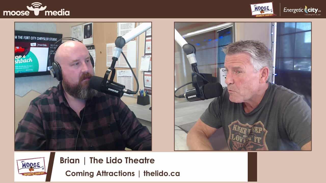 Professional radio interview at Moose Media studio in Fort City.