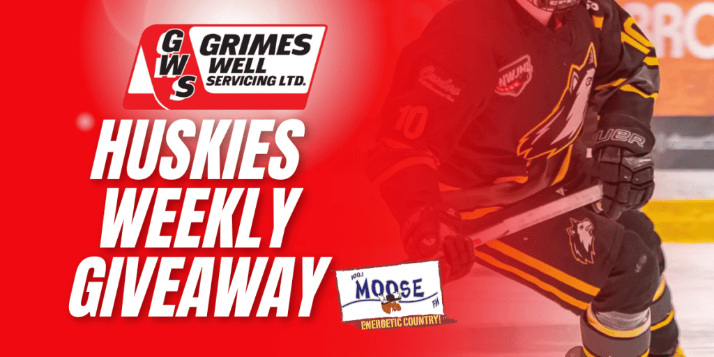 Grimes Well Servicing Huskies Weekly Giveaway!