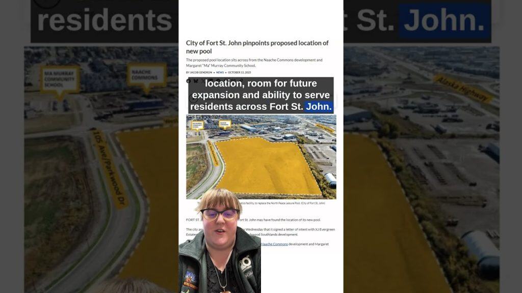 City of Fort St John Pinpoints Proposed Location of New Pool