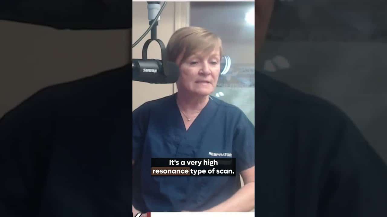 High resonance ultrasound scan in medical imaging.