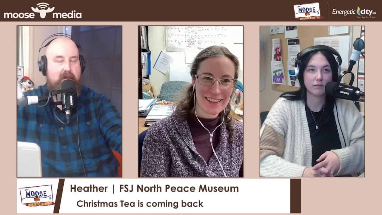 Interview on Peace Museum Christmas Tea event.