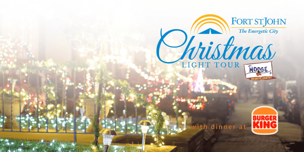 Bright Christmas light display with colorful decorations during festive season.
