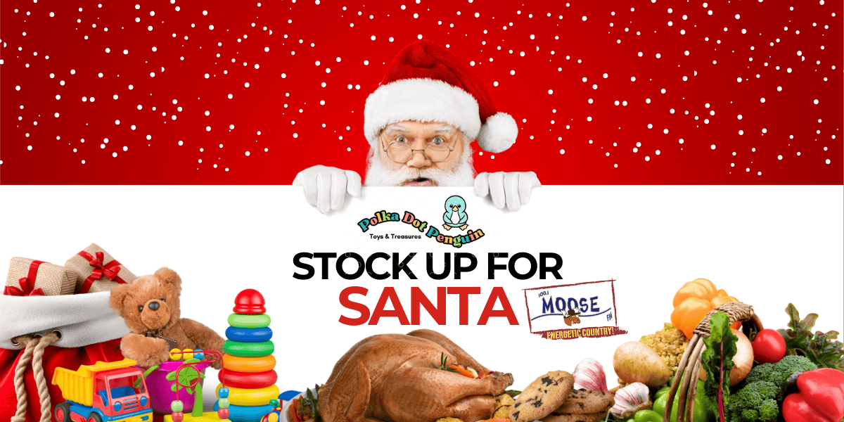 Stock up for Santa Presented by Polka Dot Penguin Toys & Treasures!