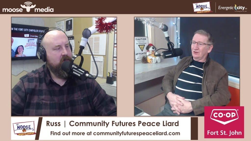 Radio interview with Russ from Community Futures Peace Liard.