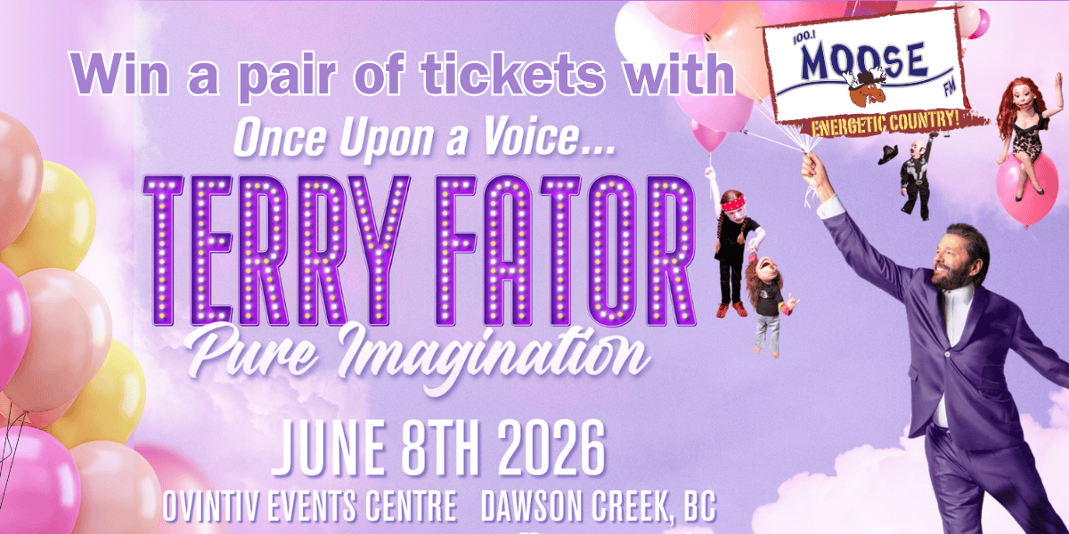 Win a pair of tickets to see Terry Fator with Moose FM!
