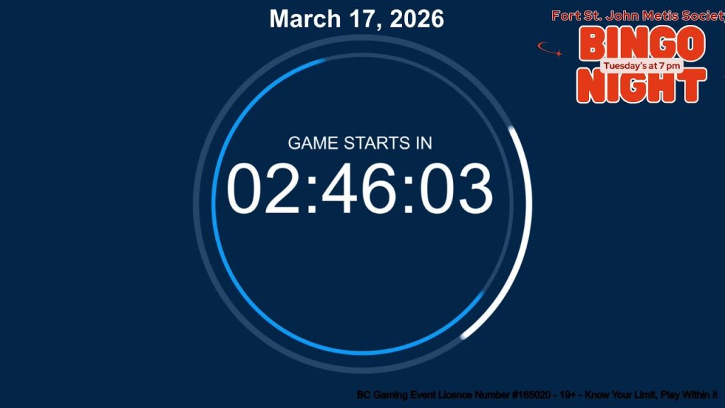 Metis Society Bingo – March 17