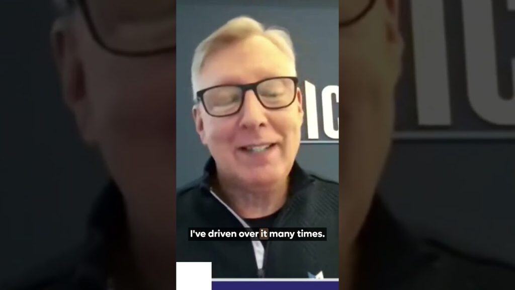 Man speaking about Taylor Bridge during community discussion in Peace region.