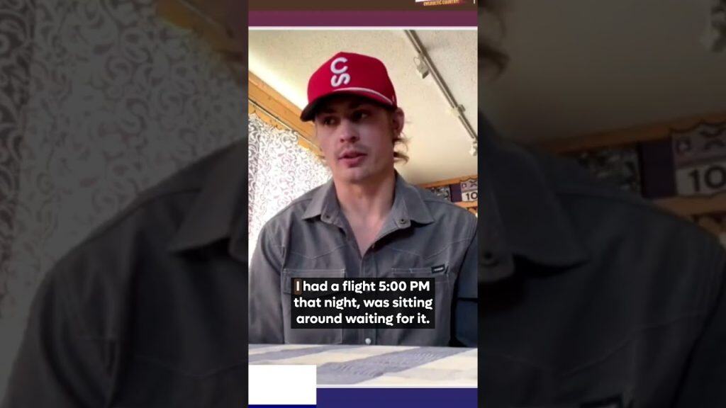 Professional bull rider Jake Gardner during an interview at MooseMedia FSJ.