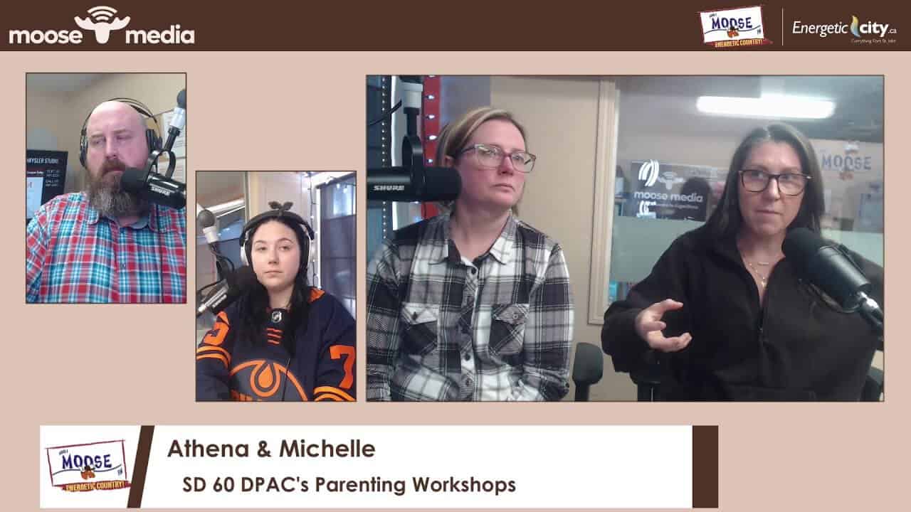 Panel discussion at SD 60 DPAC Parenting Seminars on parenting strategies.