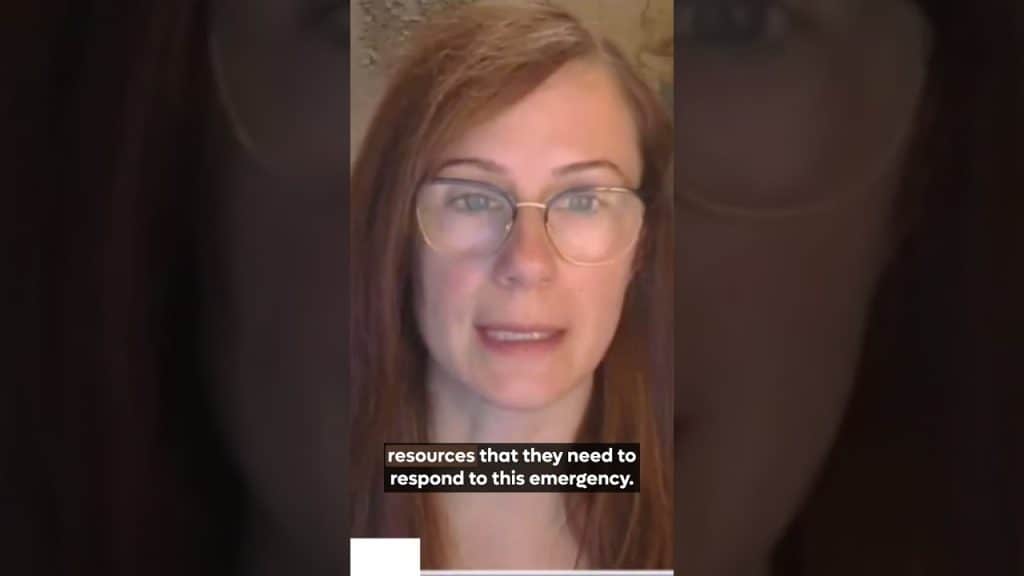 Old Fort landslide affecting landscape and infrastructure in Peace region.