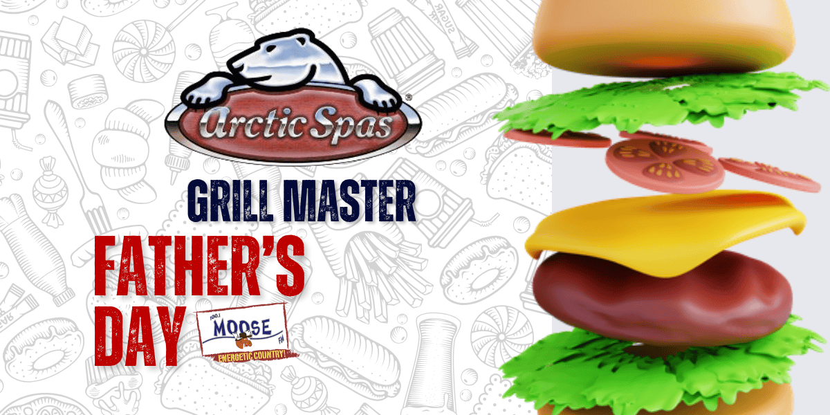 Delicious layered burger with lettuce, tomato, cheese, and beef patty for Father's Day.
