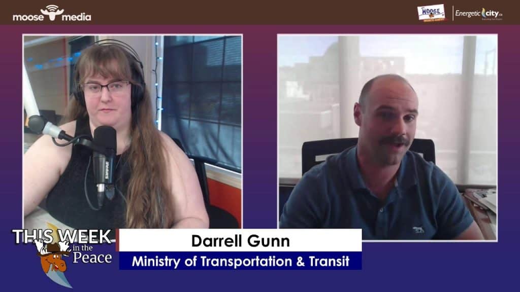 Interview with Darrell Gunn from Ministry of Transportation & Transit at MooseMedia.