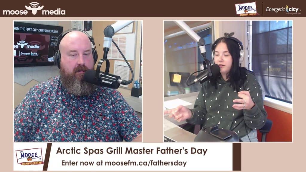 Arctic Spas Grill Master Father’s Day radio interview at MooseMedia FSJ.