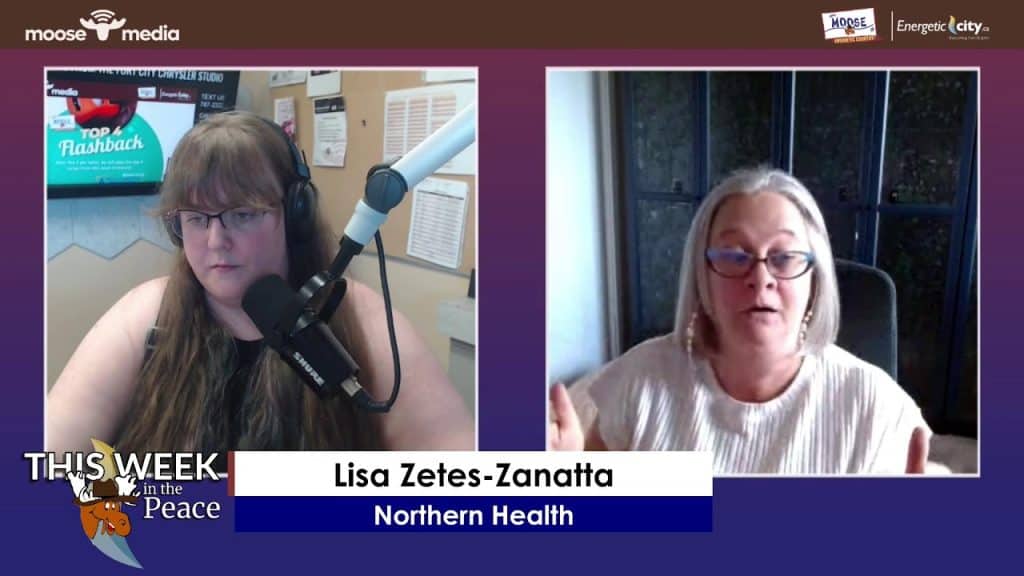 Northern Health expert Lisa Zetes-Zanatta discusses health topics on radio.