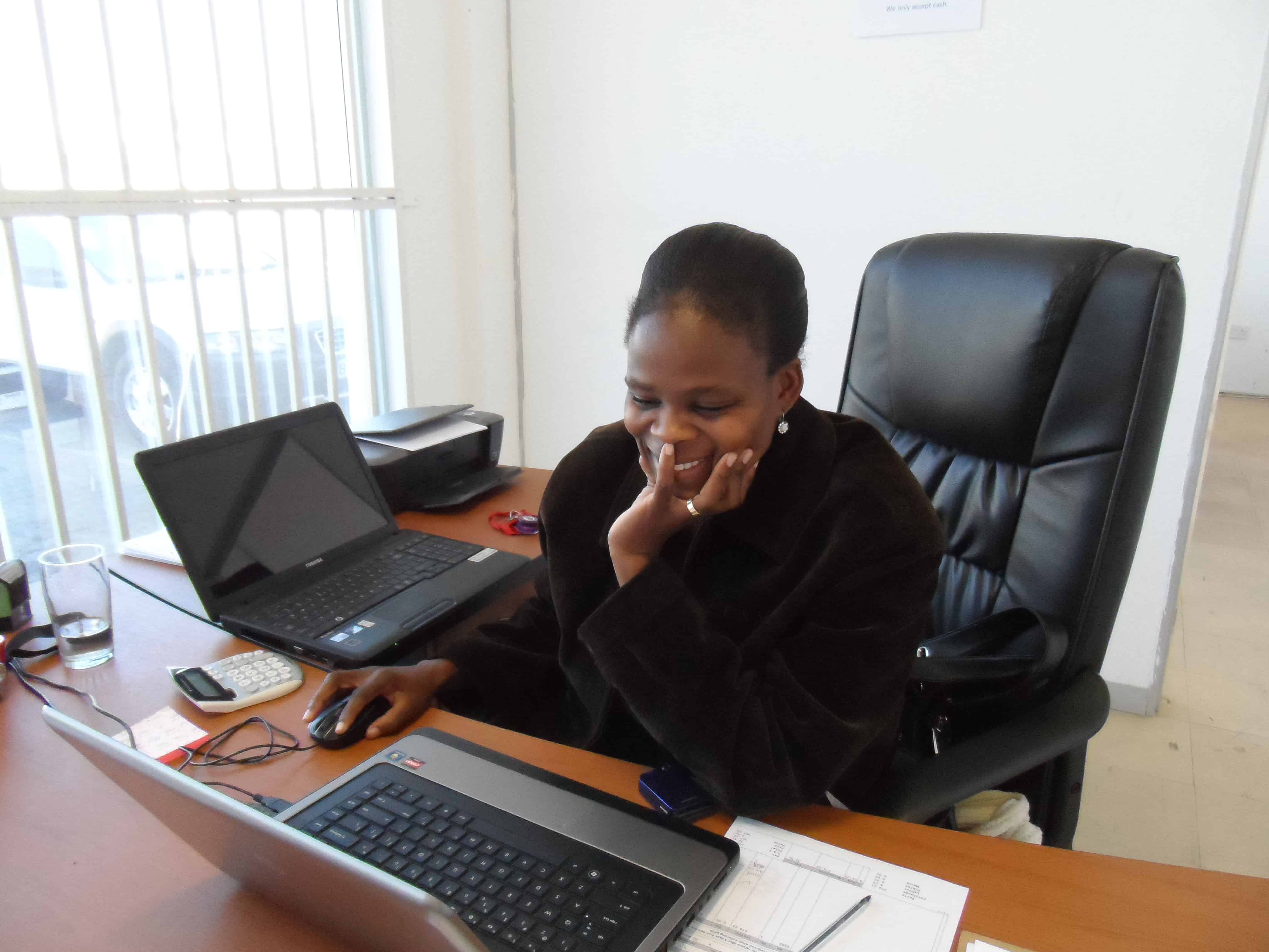 Botswana - Et autoværksted...