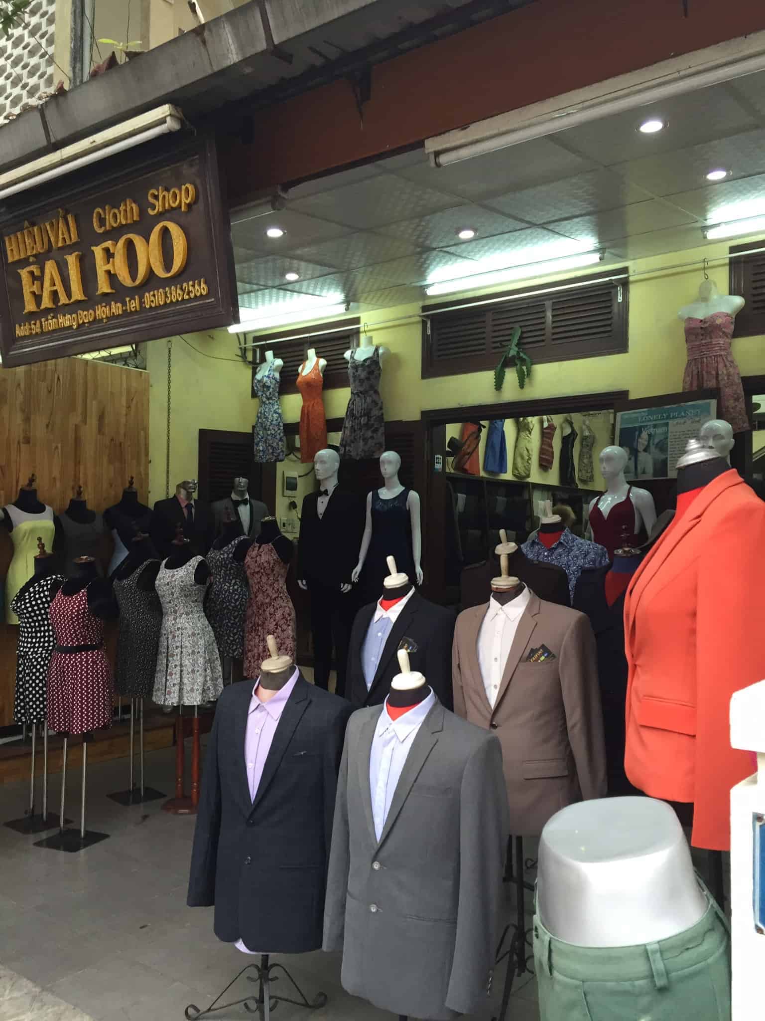 Skrædderbyen Hoi An og noget om børn og scootere