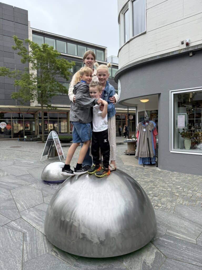 Hyggedag med skønne børn