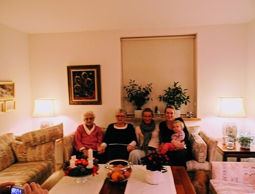 5 generationer kvinder